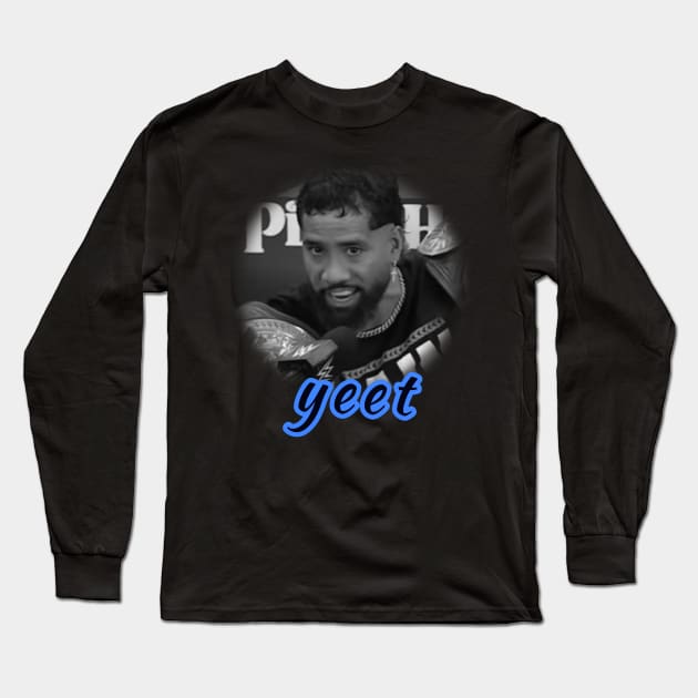 Jey Uso YEET Long Sleeve T-Shirt by FOA Wrestling